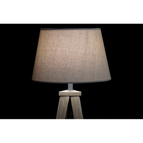 Lampadaire Trépied Beige Lin