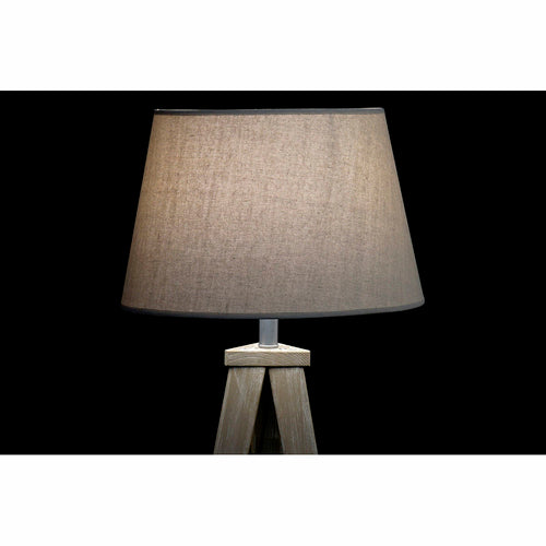 Lampadaire Trépied Beige Lin