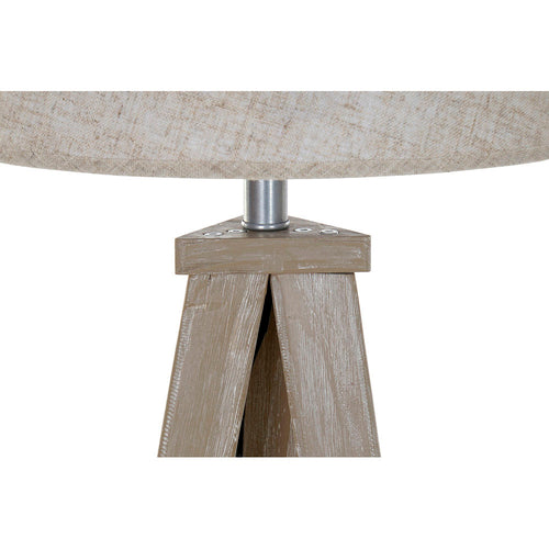 Lampadaire Trépied Beige Lin