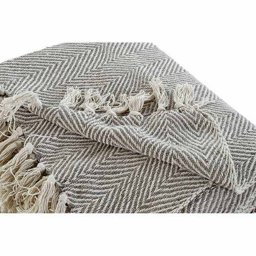Plaid Coton à Franges