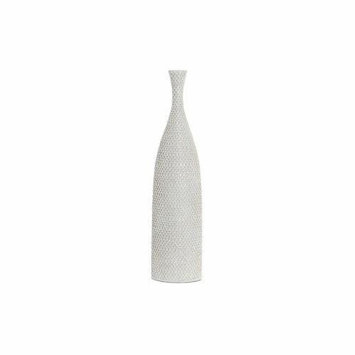 Vase Résine Moderne Beige et Blanc