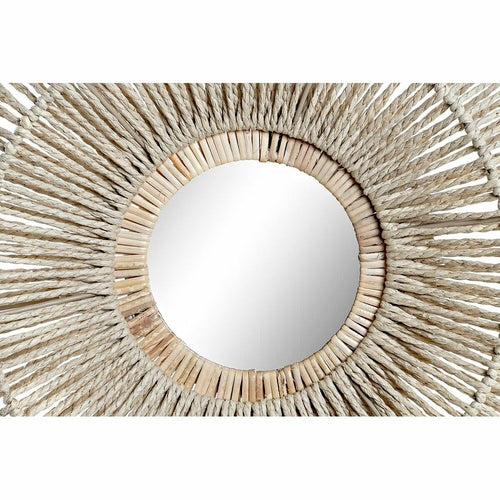 Miroir Mural Bali Fibre et Métal