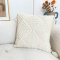 Housse de Coussin Boho Géométrique