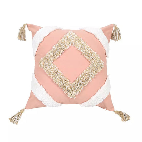Housse de Coussin Marocaine Rose