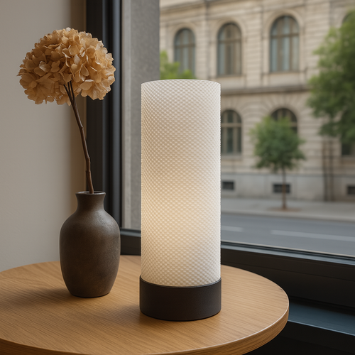 Lampe de Table Tressée Woven Glow