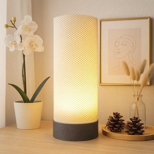 Lampe de Table Tressée Woven Glow